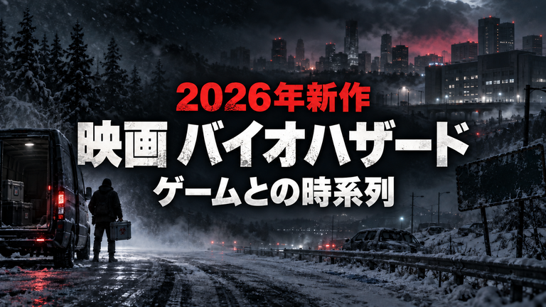 2026年新作映画『バイオハザード』はゲームのどの時間軸？RE2・過去シリーズとの関係