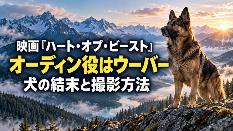 映画『ハート・オブ・ビースト』オーディン役はウーバー｜犬の結末と撮影方法