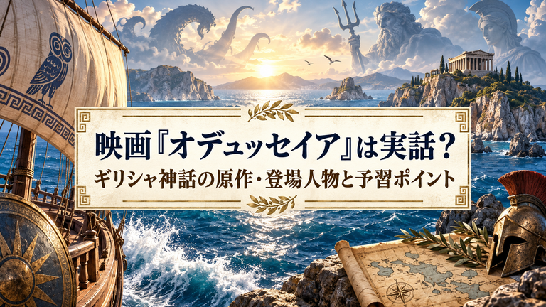 映画『オデュッセイア』は実話？ギリシャ神話の原作・登場人物と予習ポイント
