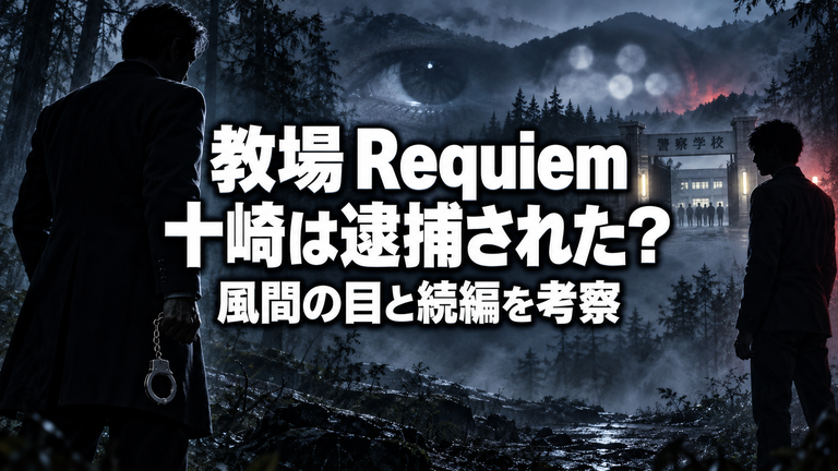 【『教場 Requiem』ラスト考察】十崎は逮捕された？風間の目と出口夏希が示す続編